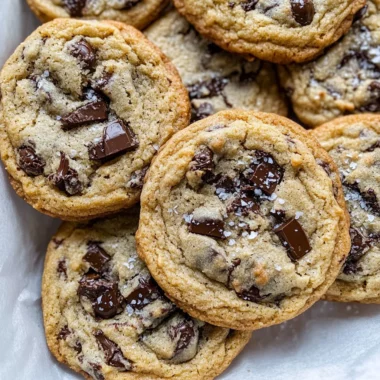 Chewy Coffee Chocolate Chip Cookies