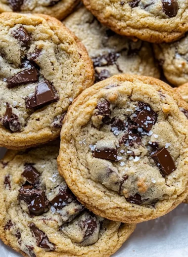 Chewy Coffee Chocolate Chip Cookies