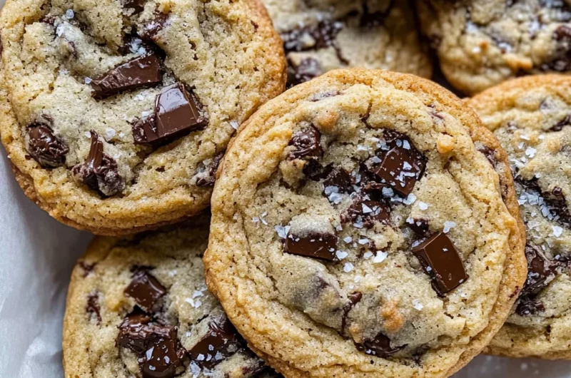 Chewy Coffee Chocolate Chip Cookies