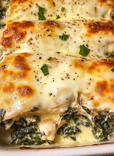 Chicken and Spinach Casserole with Cream Cheese