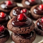 Chocolate Cherry Cookies