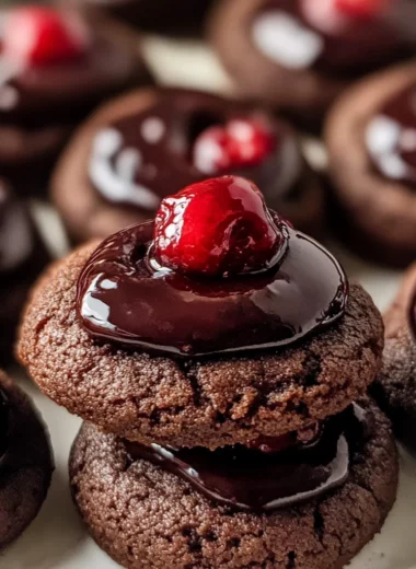 Chocolate Cherry Cookies