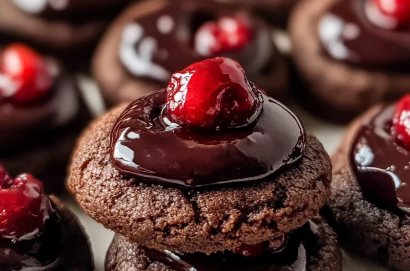 Chocolate Cherry Cookies