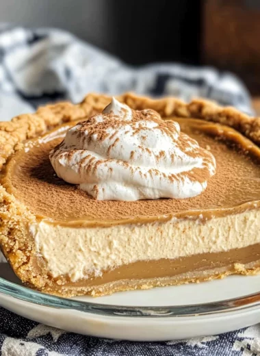Cinnamon Butterscotch Pie