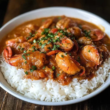 Crawfish Étouffée