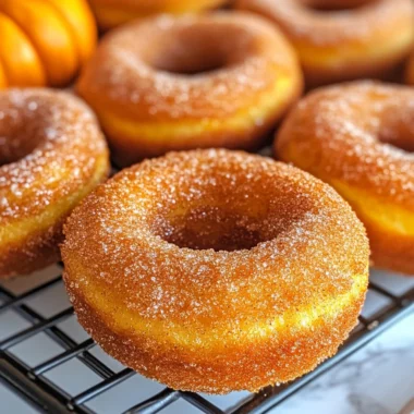 Easy Baked Pumpkin Donuts