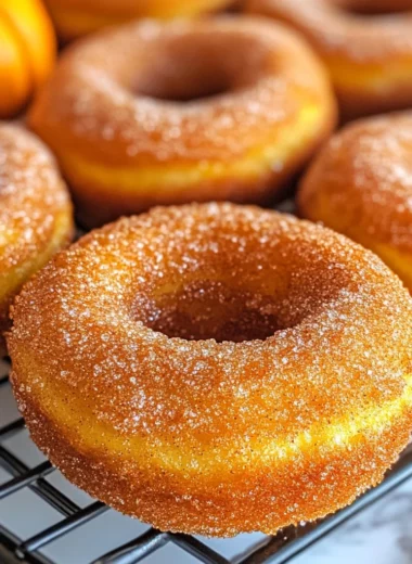 Easy Baked Pumpkin Donuts