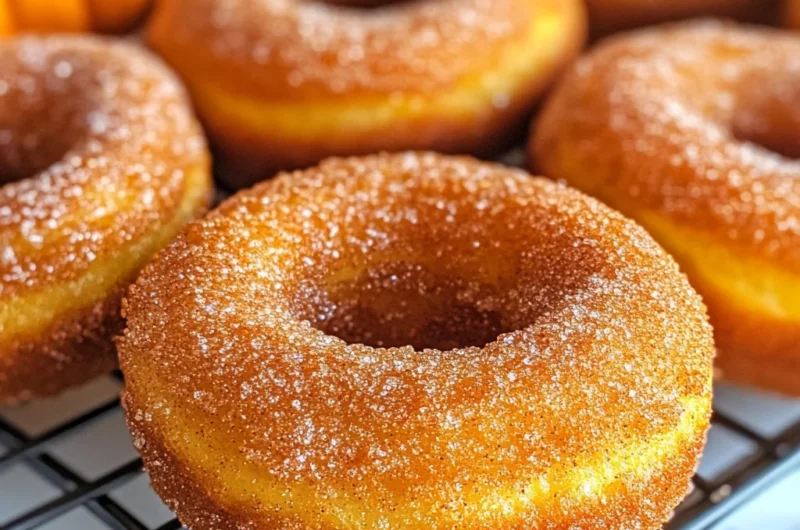 Easy Baked Pumpkin Donuts