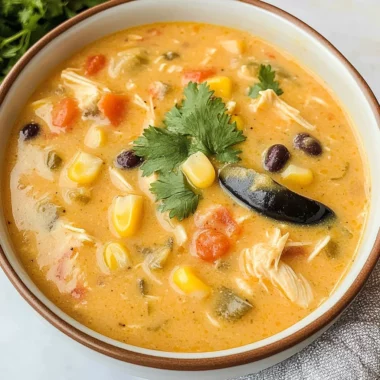 Easy Chicken, Poblano, and Black Bean Soup (Small Batch)