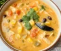 Easy Chicken, Poblano, and Black Bean Soup (Small Batch)