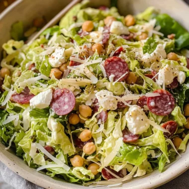Famous La Scala Chopped Salad Recipe