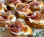 Fig Jam and Prosciutto Crostini