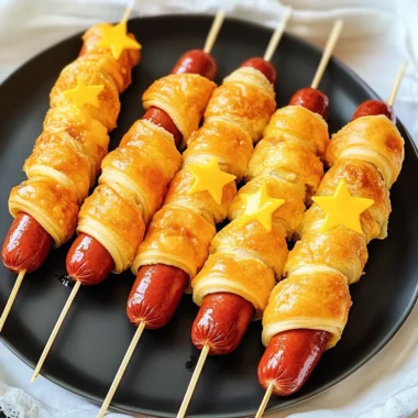 Firecracker Hot Dogs {A Fun Patriotic Food Idea}