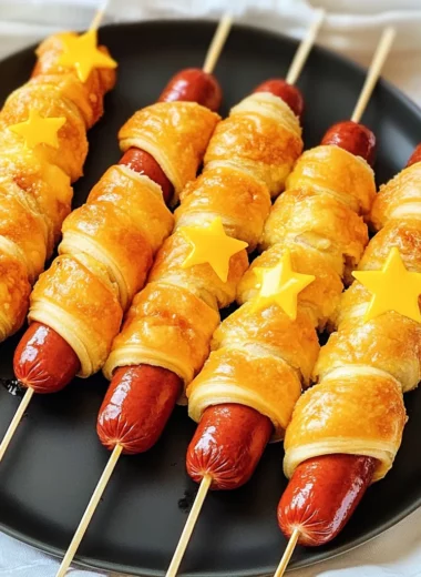 Firecracker Hot Dogs {A Fun Patriotic Food Idea}