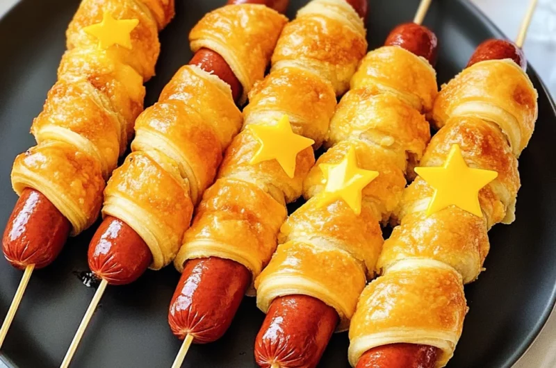 Firecracker Hot Dogs {A Fun Patriotic Food Idea}