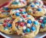 Fireworks Pudding Cookies