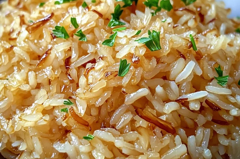 French Onion Butter Rice: The Cozy Dish You'll Want To Make Again And Again