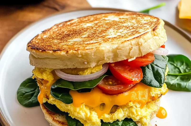 Healthy Breakfast Sandwich (A make-ahead recipe)