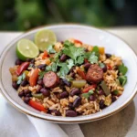 Hearty Black Beans and Rice with Sausage