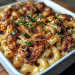 High Protein Honey BBQ Chicken Mac & Cheese