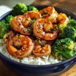 Honey Garlic Shrimp Bowls