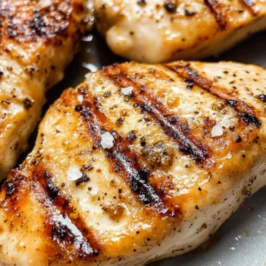 How to Grill Chicken Breasts (so they turn out juicy every time!)