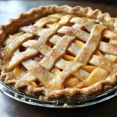 Ina Garten's Perfect Peach Pie