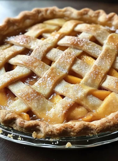 Ina Garten's Perfect Peach Pie