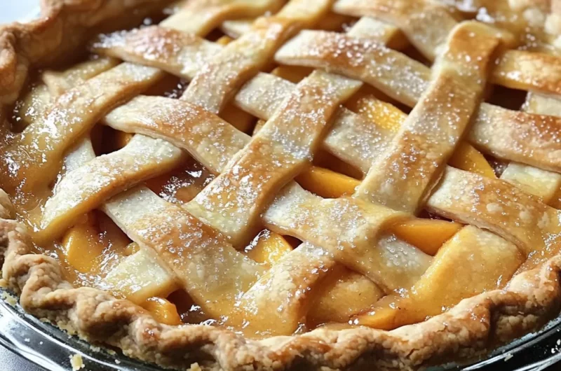 Ina Garten's Perfect Peach Pie