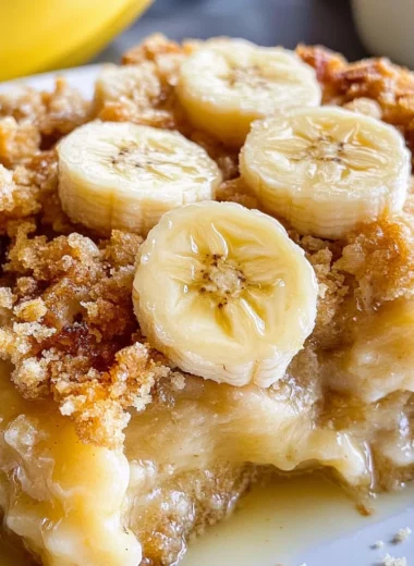 Indulgent Southern Banana Cobbler That'll Lift Your Spirits