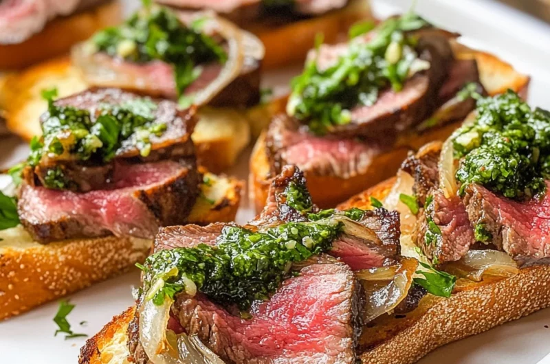 Irresistibly Delicious Steak Crostini