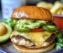 Jalapeno Pepper Jack Chicken Burger