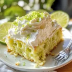 Key Lime Poke Cake