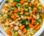 Lemon Chicken Orzo Soup
