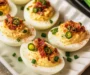 Loaded Jalapeño Popper Deviled Eggs with Bacon