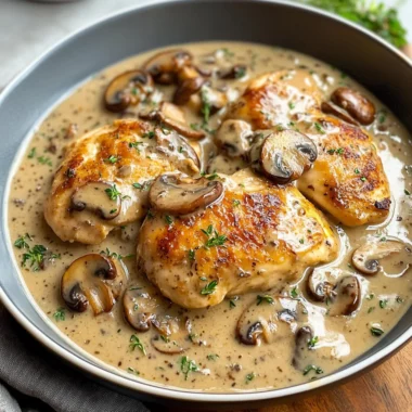 Mushroom Chicken