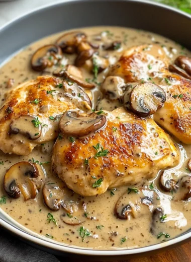 Mushroom Chicken