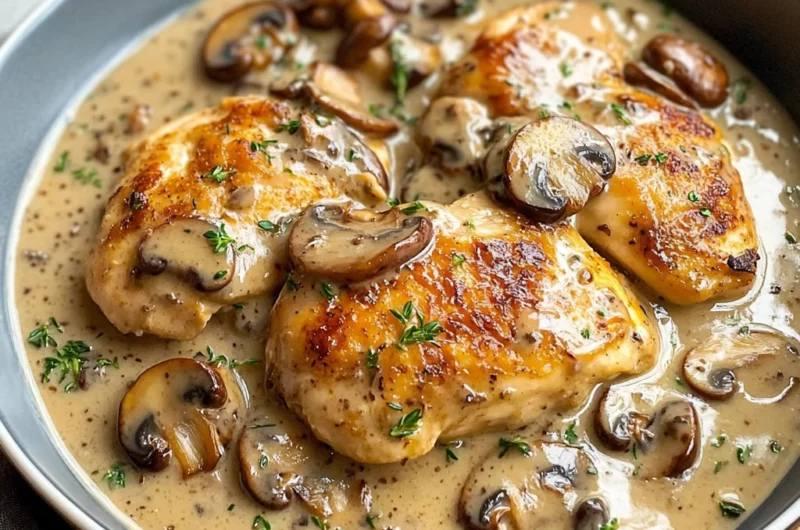Mushroom Chicken