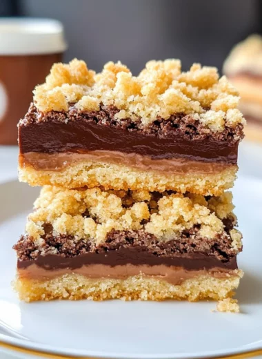 Nutella Crumb Bars
