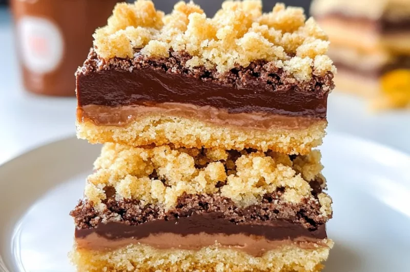 Nutella Crumb Bars