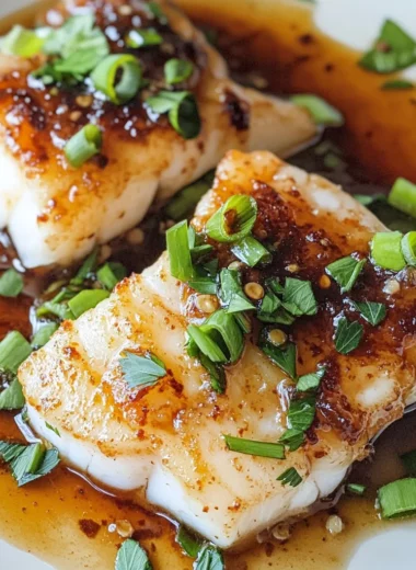 Pan-Seared Cod with Kentucky Bourbon