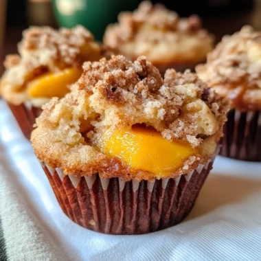 Peach Muffins