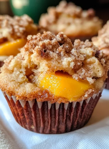 Peach Muffins