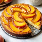 Peach Upside-Down Cake Recipe
