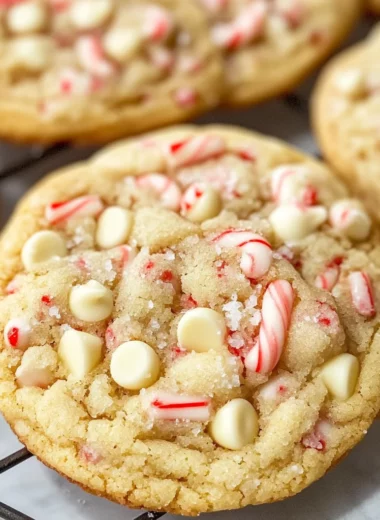Peppermint Sugar Cookies
