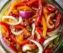 Pickled Sweet Peppers and Onions
