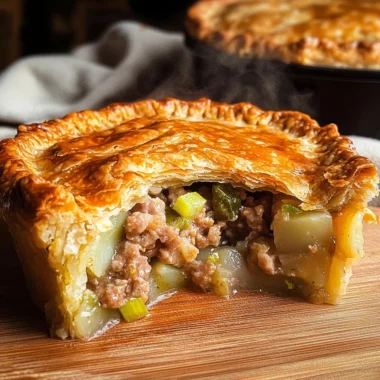 Pork, Leek, and Potato Pie