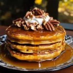 Pumpkin Praline Pancakes