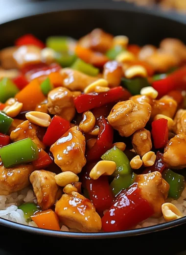 Quick Kung Pao Chicken Stir-Fry