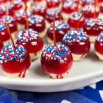 Red, White, and Blue Drunken Cherries